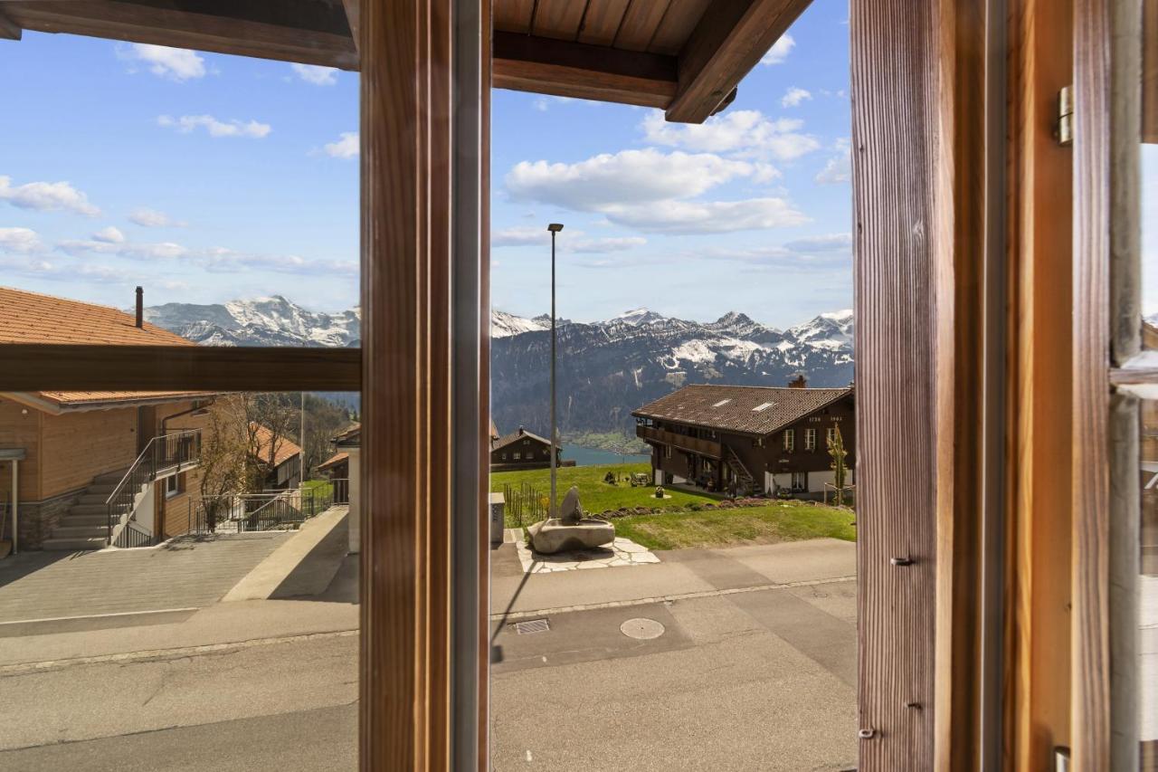 App. Seeblick Top Of Interlaken Beatenberg Bagian luar foto