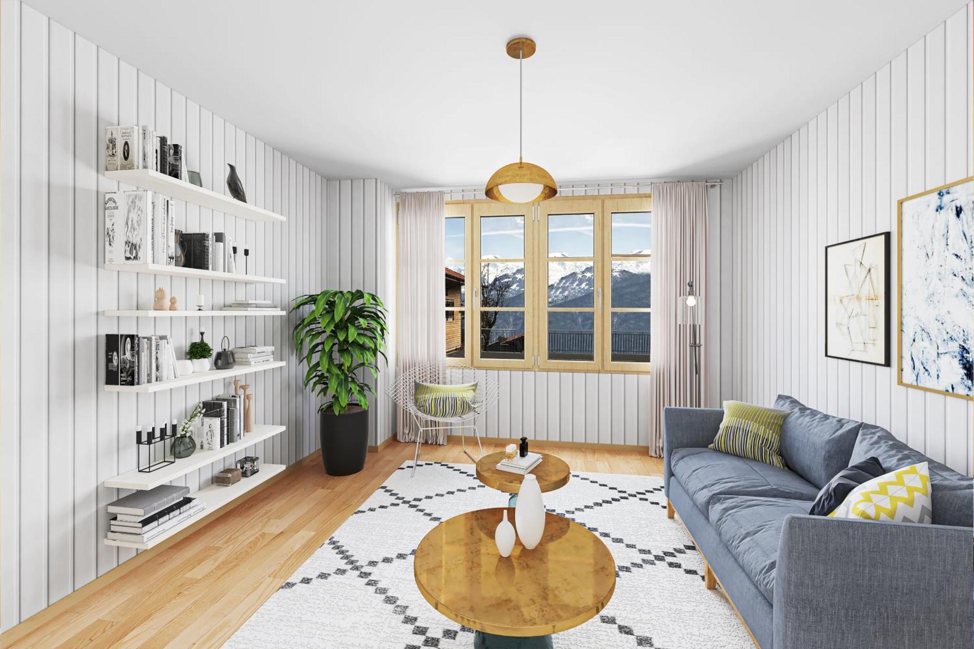 App. Seeblick Top Of Interlaken Beatenberg Bagian luar foto